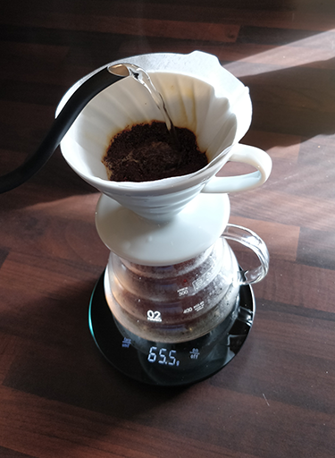 Kuinka valmistaa Pour over -kahvijuoma